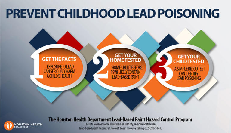 Prevent childhood poisoning. Get the facts. Get your home tested. Get your child tested.
