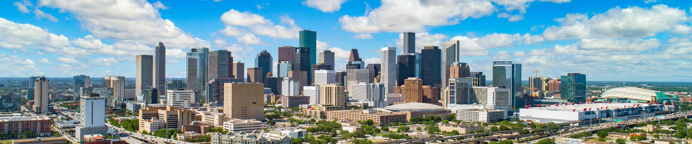 Houston downtown skyline